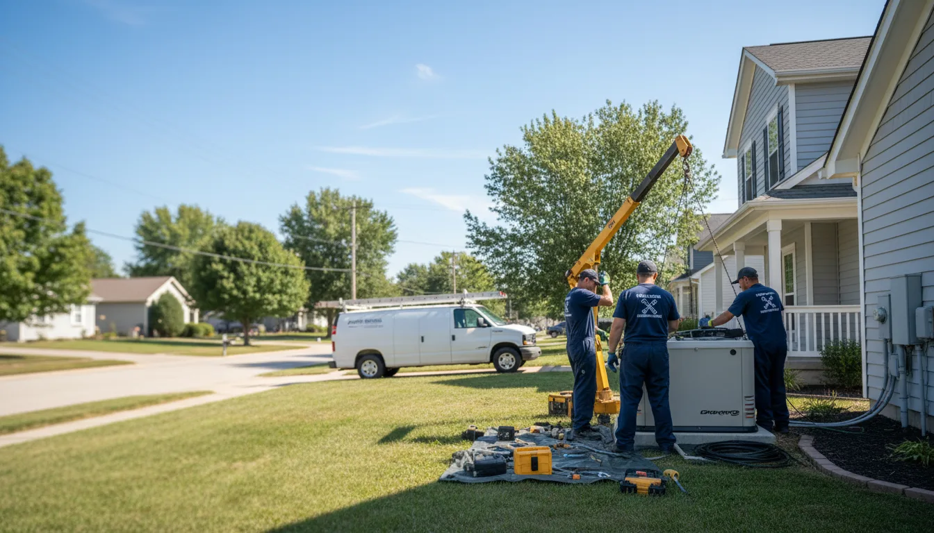Generator Installation in Aspinwall, IA near me